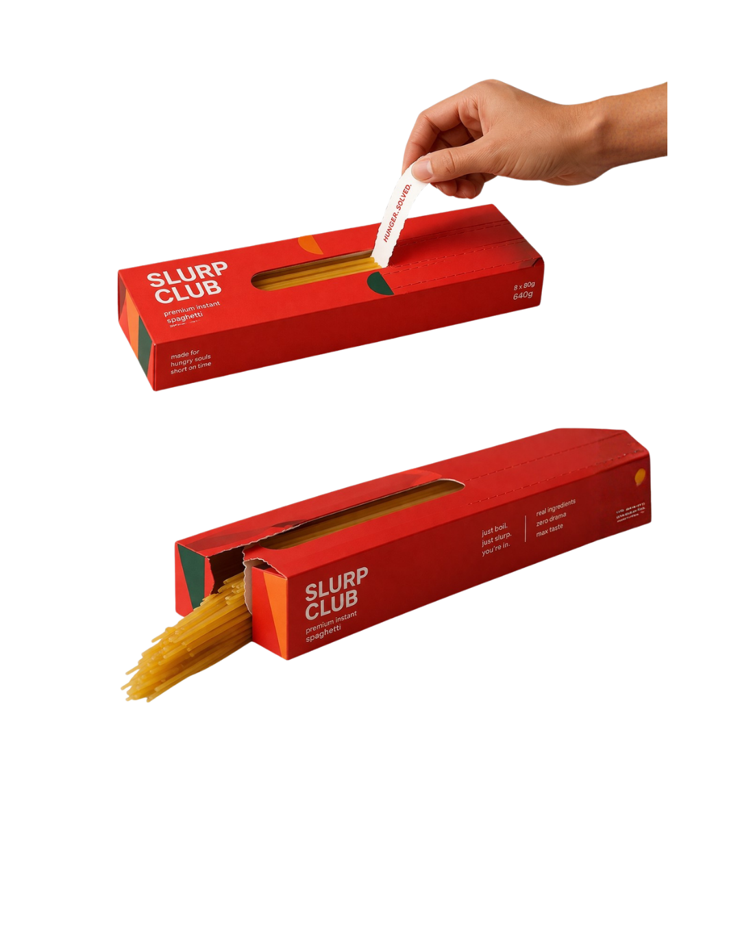 Slurp Club brand identity mockup